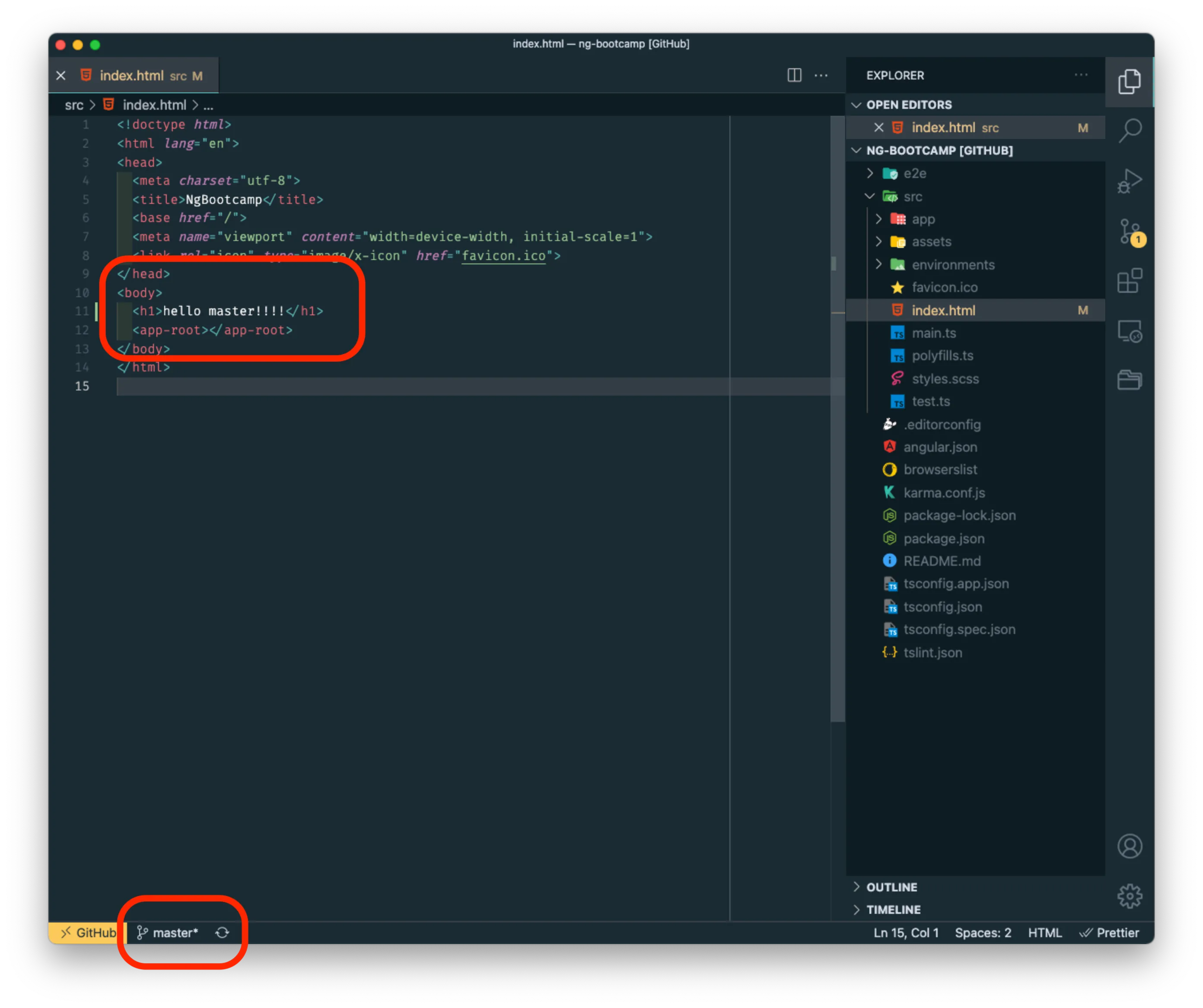 add-code-on-master