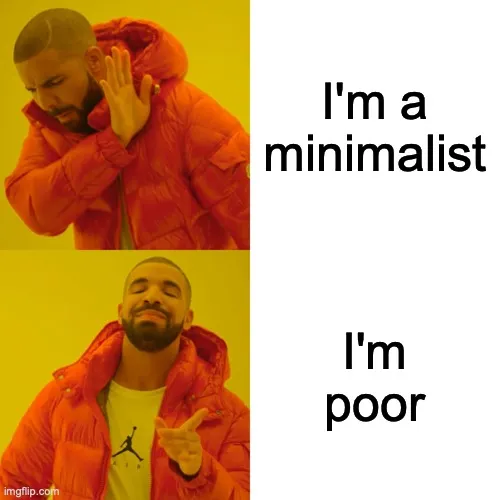 i'm minimalist