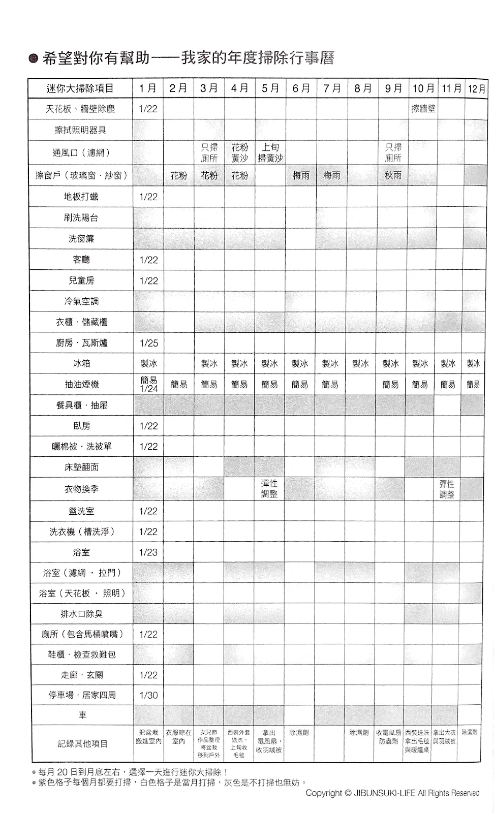 table